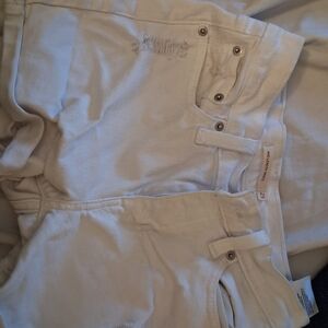 Levi's Classic White Jean Shorts